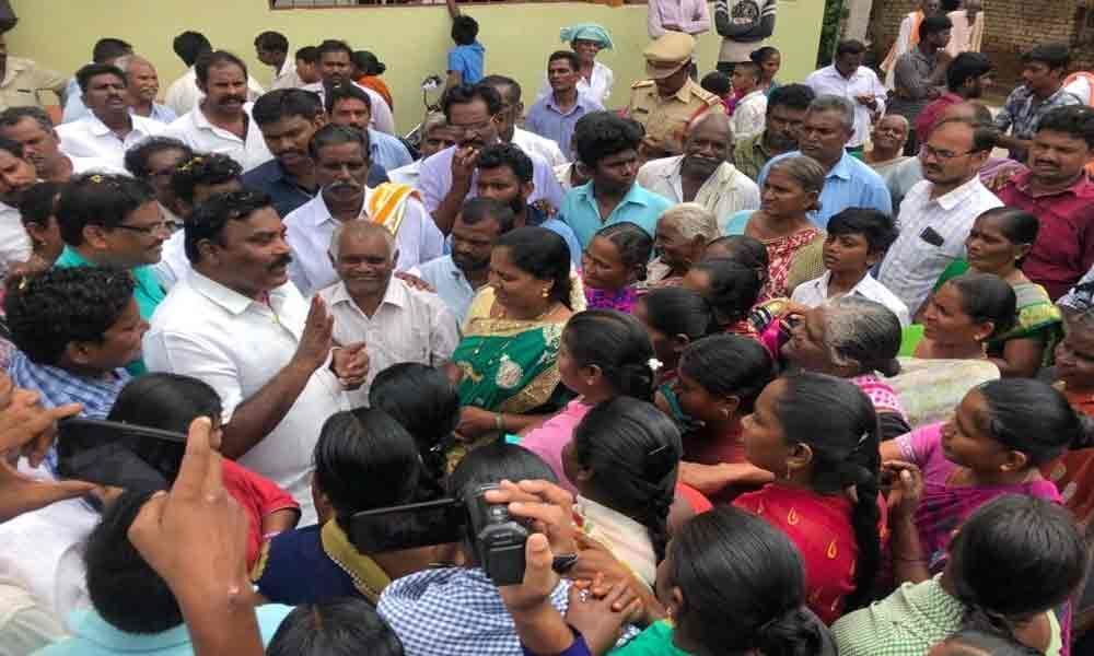 MLA assures to solve pending problems in Guntur