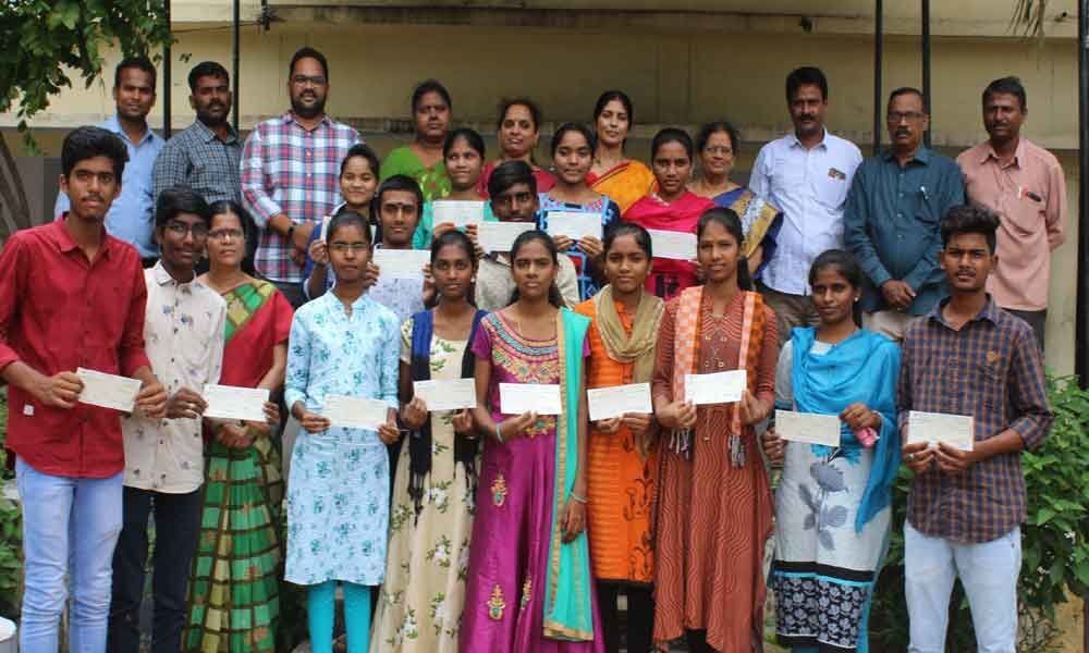 Scholarships presented to meritorious students