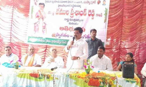 Achieving Bangaru Telangana with irrigation: Minister Vemula