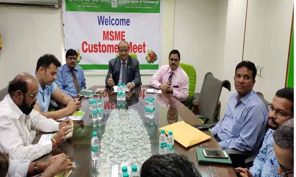OBC holds MSME customer meet in Hyderabad