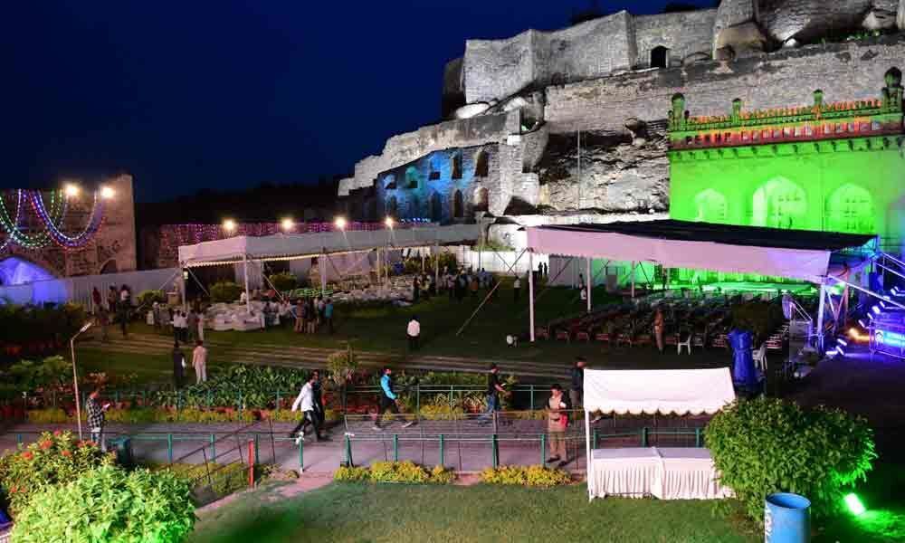 All set for I-Day fete at Golconda Fort