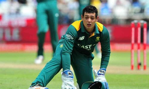 De Kock to lead SA in T20I series against India