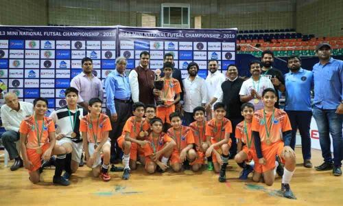 Maharashtra emerge champions :Under - 13 Mini National Futsal Championship 2019