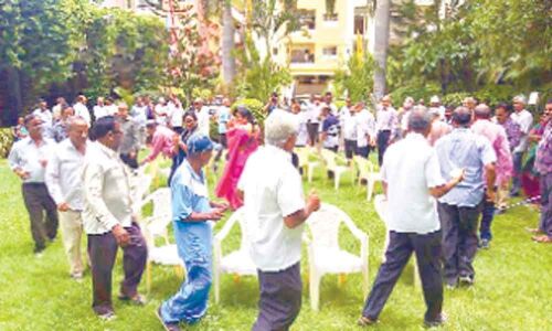 Elders sports meet draws huge crowds