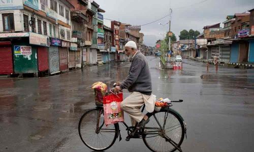 Kashmir calm;Pakistan edgy