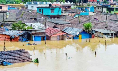 Over 100 families evacuated due to floods