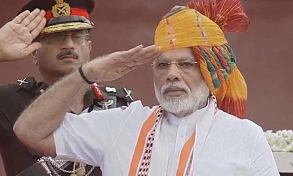 PM Narendra Modi unfurls tricolour, addresses nation on Independence Day