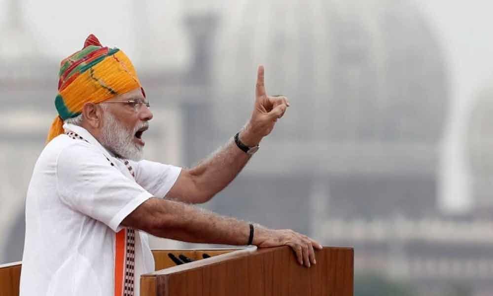 Important issues PM Narendra Modi raised in Independence day speech
