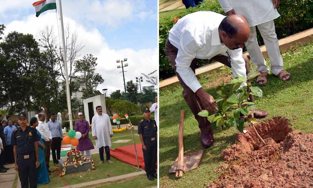 Prestige Misty Waters, Hebbal celebrated the 73rd Independence Day with gusto and fervour