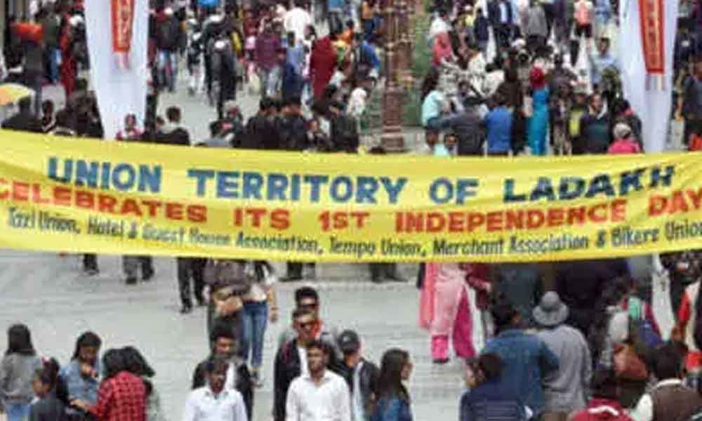 Ladakh celebrates 1st Independence Day