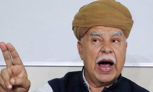 Now, Karni Sena chief Lokendra Singh Kalvi claims to be Lord Rams descendant