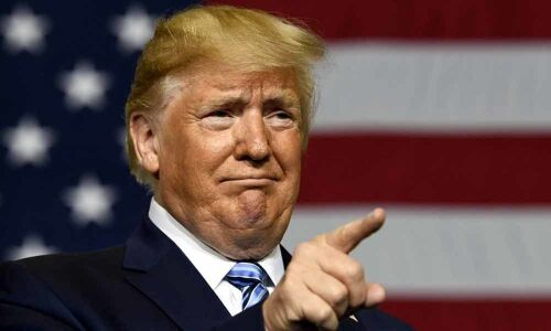 US President Trump links Hong Kong crisis to trade as weekend rallies loom