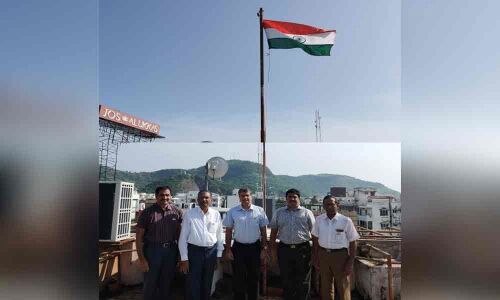 Patriotic fervour grips city