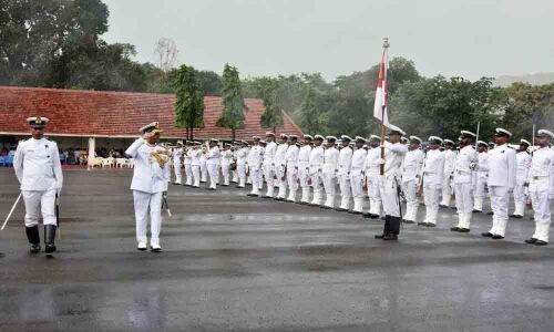 Ceremonial parade marks I-Day fete at ENC