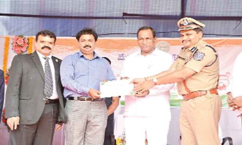 Independence Day celebrations at Medchal Collectorate