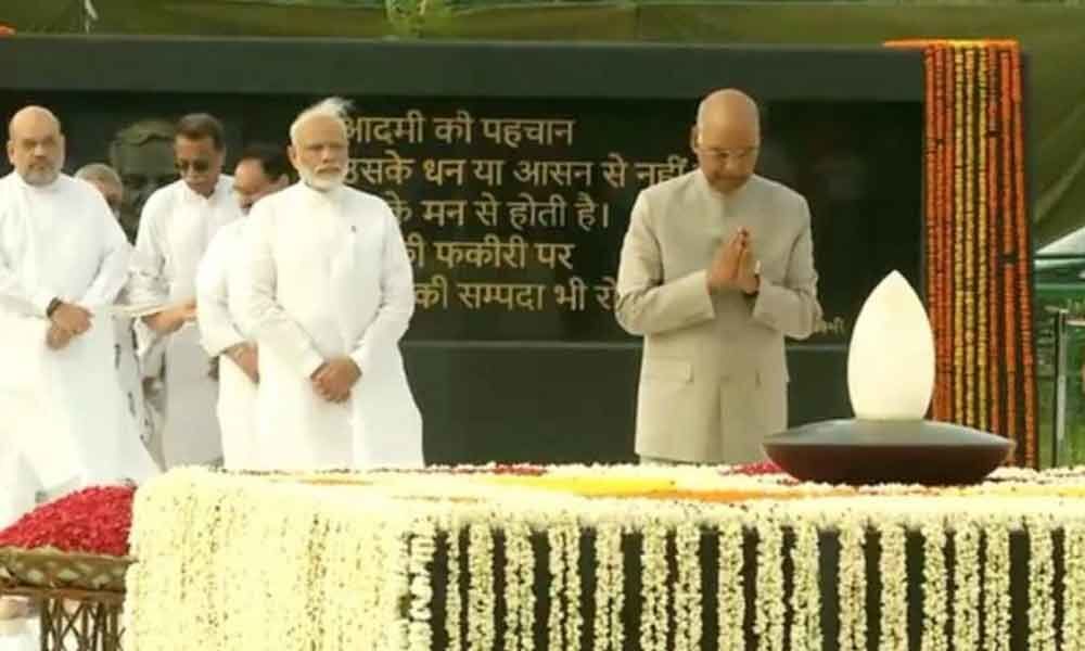 President Kovind, PM Modi, remember Vajpayee on his first death anniversary