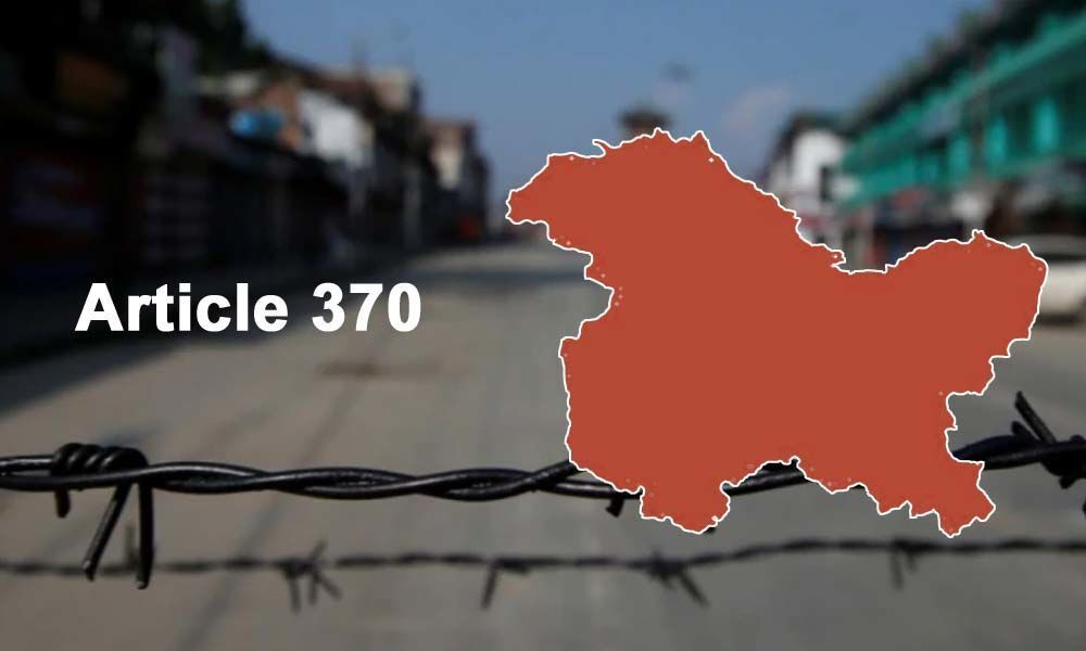 Gandhi Peace Foundation slams government for revoking Article 370