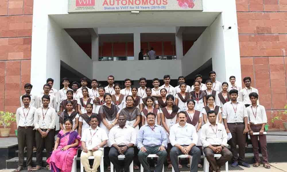 42 VVIT students selected by TCS