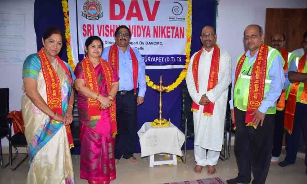 DAV adds one more school  in Telangana zone
