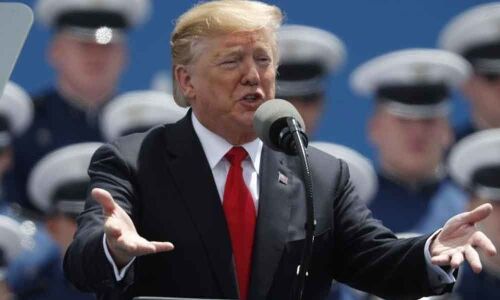 They pull the trigger: Trump blames mass shootings on mentally ill