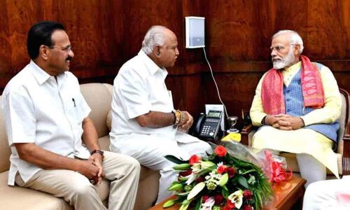 Karnataka floods: Yediyurappa meets PM, seeks 10,000 cr fund