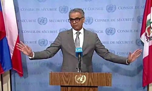 Indias UN envoy turns table on Pakistani scribe, extending hand of friendship