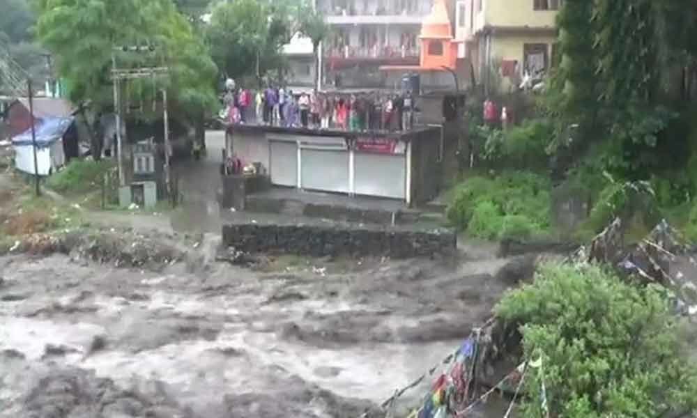 Himachal Pradesh sees heavy rains, rivers in spate