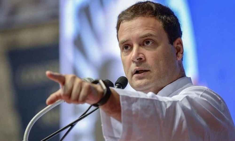 Rahul Gandhi condemns the arrest of Congress leaders in J&K