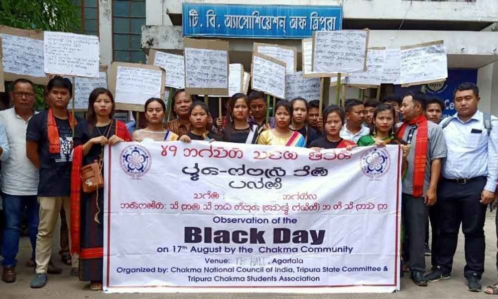 Chakma tribals observe Black Day