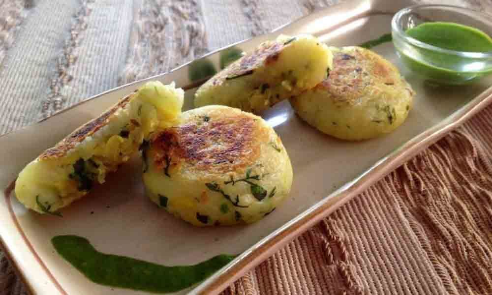 Split Green Bean Tikkis