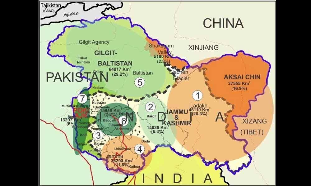 map of pakistan occupied kashmir Fear And Uncertainty Surrounds Pok S Future map of pakistan occupied kashmir