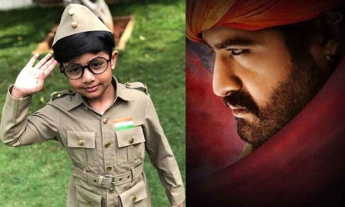 Pic Talk: NTR is Bheem, his son is Bose