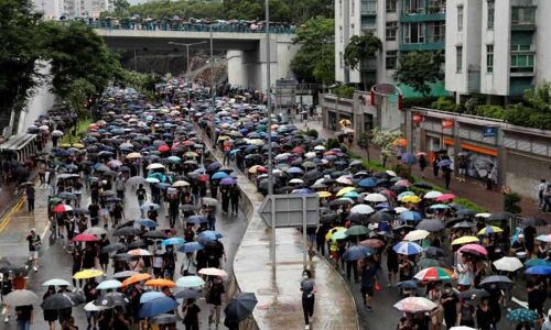 Hong Kong protesters kick off new weekend of rallies