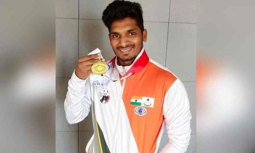 Cop wins gold medal in Triathlon event