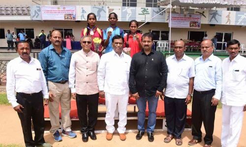6th Telangana Inter District Junior Athletics Championships held