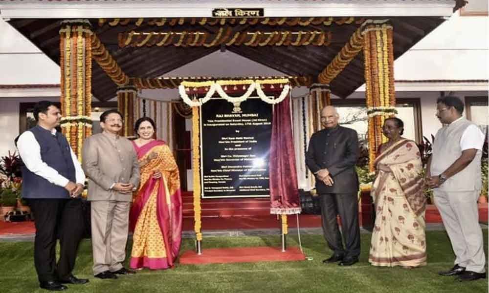 President Kovind inaugurates presidential guest house in Mumbai