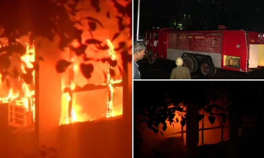 FIR registered against unknown people in Delhi AIIMS fire incident