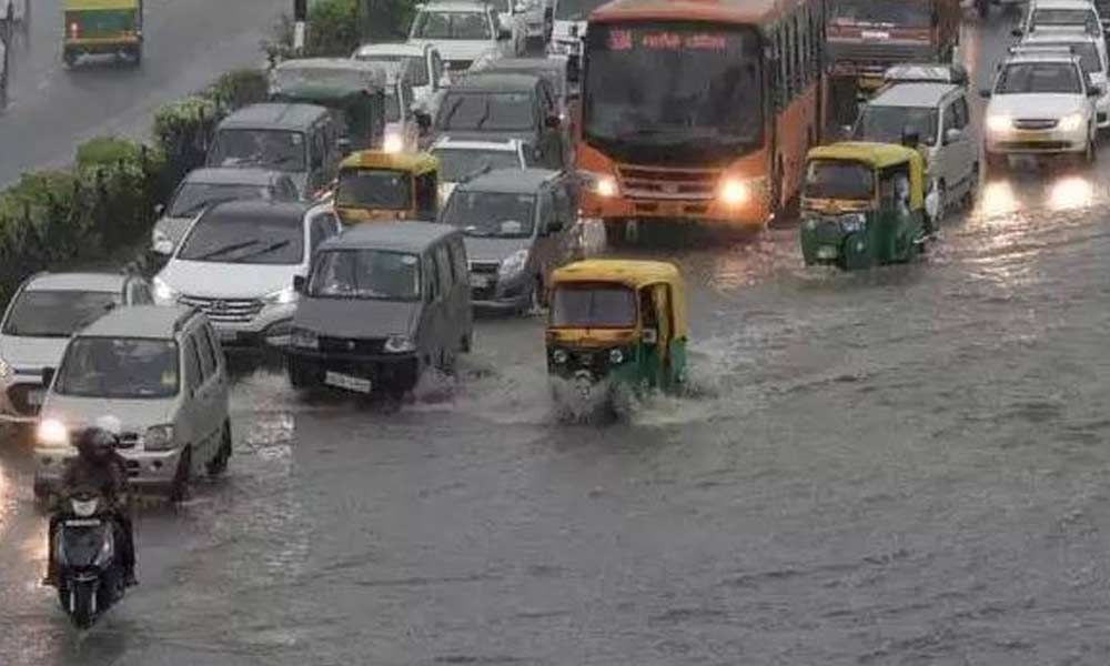 Waterlogging and traffic snarls in many parts as rain lashes Delhi-NCR