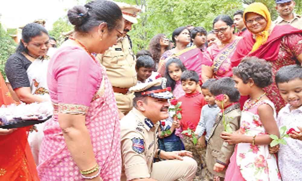 Aatmiya Sammelanam at Osmania University police station