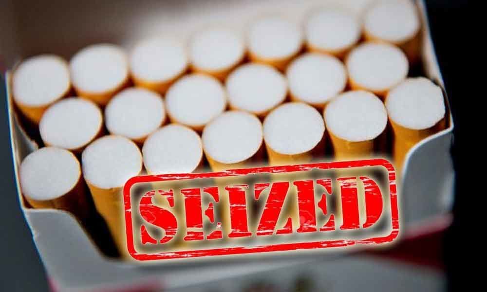 Rs 2 lakh worth banned foreign cigarettes seized from trader