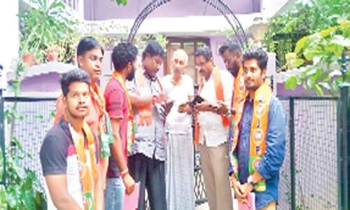 Madhavaram holds BJP enrollment drive