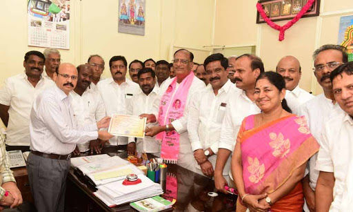 Gutha Sukender Reddy unanimously elected as MLC under MLA quota