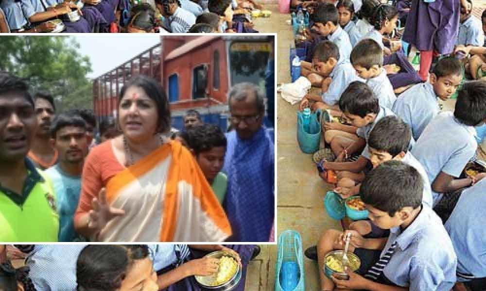 Row after Bengal school serves salt-rice in mid-day meal