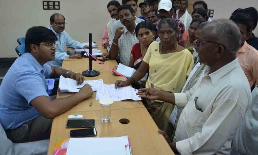 ITDA PO warns of action against officers bunking off Grievance Day programme in Bhadrachalam