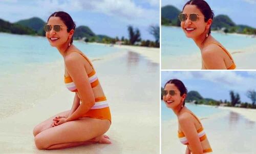 Anushka Sharmas sunkissed image leaves Virat spellbound