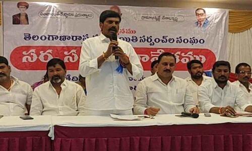 Sarpanches body opposes joint cheque power policy