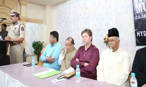 CP Anjani Kumar holds co-ordination meeting with all departments