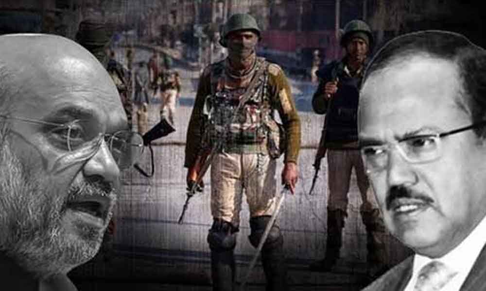 Doval Meets Shah : Centre reviews Kashmir situation