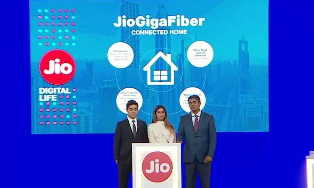 Register for Jio Giga Fiber and get a free HD or 4K LED TV
