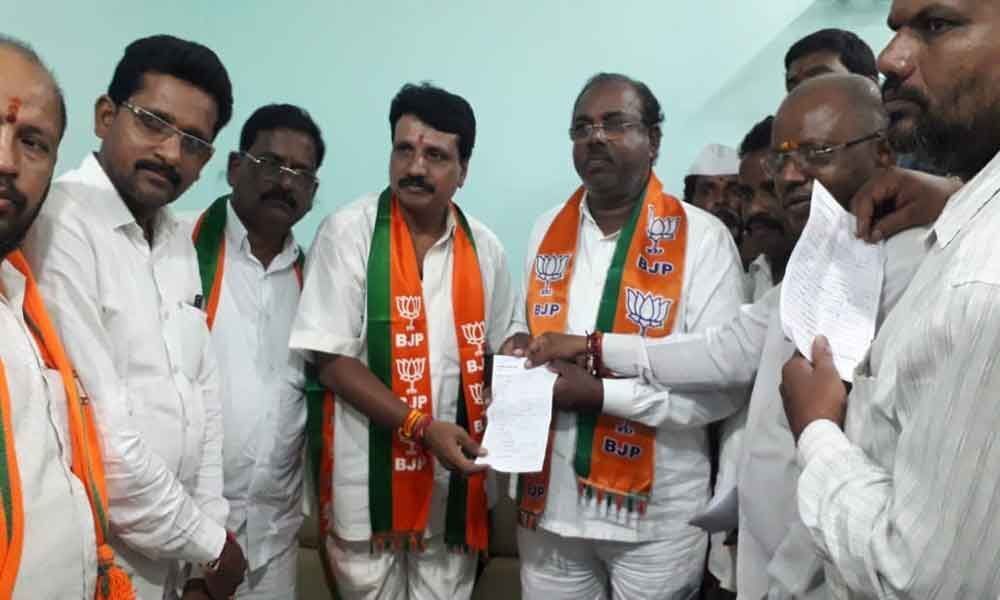 BJP conducts drive to enroll members